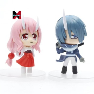 6 pièces/ensemble cette fois je me suis réincarné comme un <span class=keywords><strong>Slime</strong></span> Pvc ornement Anime figurines d'action - Product Image 4