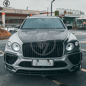 NOUVEAU Kit Carrosserie MSY Style Demi-Carbone Brillant Tissé Sergé pour Bentayga 2015- Capot/Embout de Pare-chocs Spoiler Échappement - Product Image 4