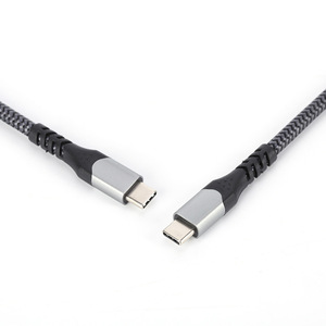 Lung Kay Type C To Type C Data <b>Cable</b> 1M Aluminum Shell Braided Nylon Fast <b>Charging</b> <b>USB</b> 3.1 Gen2 5A 10Gbps PD100W - Product Image 5