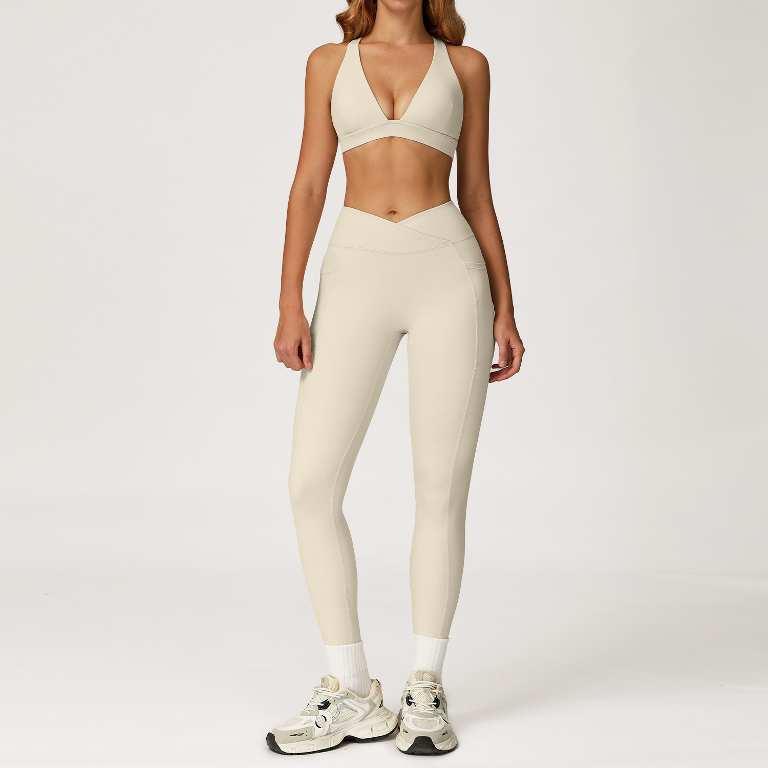2044 Bra 2030-1 Pants - Oatmeal Apricot