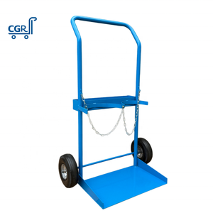 Carro de Plataforma con Ruedas Bloqueables para Cilindros de Gas Industriales de Acero Congerain, para Cilindros de Diferentes Tamaños - Product Image 1
