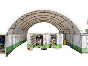 <span class=keywords><strong>Hangar</strong></span> sans charpente en acier léger pour conteneurs, abris et carports, machine de fabrication OEM/ODM, modèle GB Tentsen Tent, à vendre - Product Image 4