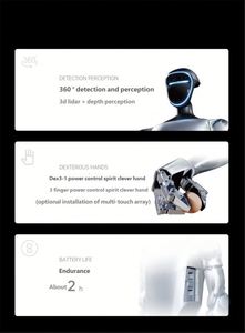 Módulos Expandibles Actualizables (Inventario/Control de Inventario) Robot Comercial Inteligente que Aumenta la Eficiencia para Unitree G1 Edu - Product Image 3