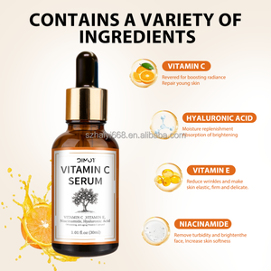 Vitamina C profesional + niacinamida ++ ácido hialurónico suero facial blanqueamiento antienvejecimiento productos para el cuidado de la piel - Product Image 2