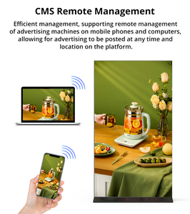 43 75 85 inch Full HD dọc LCD quảng cáo hiển thị <span class=keywords><strong>LED</strong></span> máy màn hình cảm ứng kỹ thuật số biển và lớn màn hình quảng cáo - Product Image 4