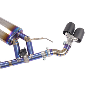 מערכת פליטה אחורית (Catback) עם שסתום Valvetronic מסגסוגת טיטניום לרכב <span class=keywords><strong>BMW</strong></span> X5 <span class=keywords><strong>X6</strong></span> 3.0T, אביזרי רכב - Product Image 5