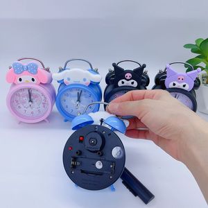 Reloj despertador de dibujos animados <span class=keywords><strong>MyMelody</strong></span> Cinnamoroll Kawaii Anime cocina sincronización reloj despertador Mini sala de estar decoración del hogar regalo al por mayor - Product Image 3