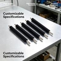 Rouleau en caoutchouc personnalisé pour machine textile, anti-frayage, haute élasticité, rouleau de transport de tissu lisse, pièces de rechange