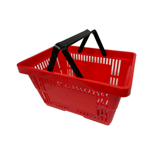 Cesta de la compra para <span class=keywords><strong>supermercado</strong></span>, cesta plegable de Color rojo, superventas - Product Image 6