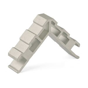 Soporte de Esquina de Aluminio Moderno Resistente al Agua con Gancho de Alineación de 45 Grados para Marcos de Ventana - Product Image 1