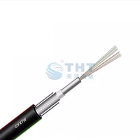 Câble à fibres optiques blindé extérieur GYXTW, prix, 4, 6, 8, 12, 24 cœurs, monomode