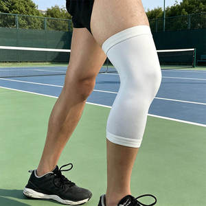 Genouillère Élastique Basique WHX0019 en Polyester, Spandex, Latex, Silicone Respirant, Soutien de Compression pour la Marche Quotidienne - Product Image 2