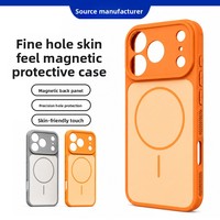 Étui hybride magnétique TPU+PC au toucher doux pour moulage par injection, design antichoc, découpes précises, plusieurs couleurs disponibles