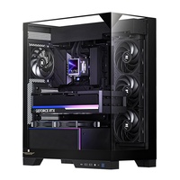 Boîtier ATX Full Tower Thermalright A30 ARGB Noir avec éclairage panoramique intégral, fenêtres panoramiques sur trois côtés, design vue sur la mer, sans accessoires