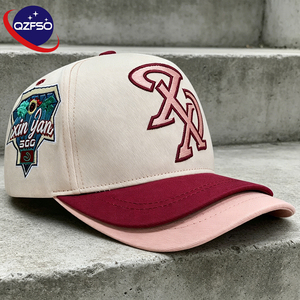 QZFSO Gorra de Béisbol de 6 Paneles para Hombre y Mujer, con Logotipo Bordado en 3D, de Alta Calidad, Personalizable, Estilo Casual y Urbano - Product Image 1