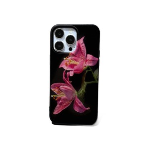 Élégante coque de téléphone en gel de silicone DIY motif Lys Noir pour <span class=keywords><strong>iPhone</strong></span> 17 Pro, compatible 16/15, antichoc intégral, vente en gros - Product Image 5