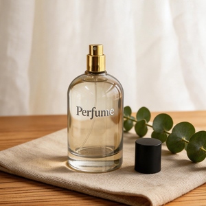 Boîte personnalisée avec logo, flacon de parfum de 30 ml, couleur ambre clair, flacon de parfum en verre à sertir de 50 ml, 100 ml - Product Image 6