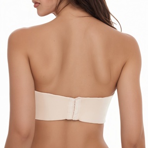 Tuyệt Đẹp Giảm Béo Liền Mạch Vô Hình Có Thể Tháo Rời Push-up Mỏng Dây Đai Underwire Cộng Với Kích Thước Của Phụ Nữ Strapless Áo Ngực Cho Phụ Nữ - Product Image 6