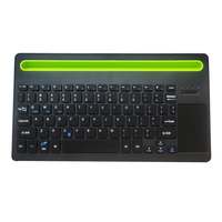 10 inç kablosuz klavye fare Trackpad iPad Android Tablet iPhone için ücretsiz örnek Windows cep telefonu BT arayüzü yeni