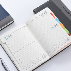 Carnet de planification A5 en cuir PU personnalisé, économique, en gros, en stock, pour bureau et entreprise, avec couverture en PU – Nouveauté 2026 - Product Image 4