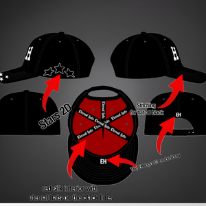 Casquette de baseball unisexe en daim à <span class=keywords><strong>5</strong></span> panneaux avec broderie personnalisée, doublure en satin violet, tissu Dobby, pour le <span class=keywords><strong>golf</strong></span>, les sports de plein air, de haute qualité - Product Image 2