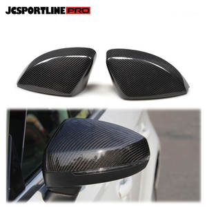 Car-Styling 1 par de cubiertas de espejo de revisión lateral de reemplazo de fibra de carbono para <span class=keywords><strong>Audi</strong></span> A3 S3 <span class=keywords><strong>RS3</strong></span> 8V 2013 - 2016 sin asistencia lateral - Product Image 2