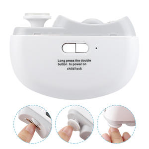Coupe-ongles électrique rechargeable à 2 vitesses pour le stockage des déchets d'ongles Coupe-ongles - Product Image 3
