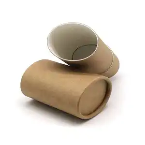 free sample custom Wholesale Biodegradable Cardboard Container Deodorant Packaging Push Up Oval Kraft Paper Tube