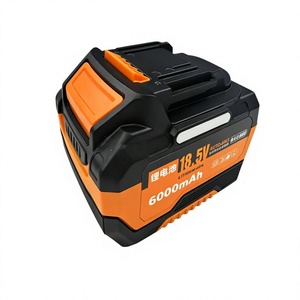 แบตเตอรี่ลิเธียมไอออนความจุสูง 20V 6.0Ah 18650 ใช้แทนกันได้กับเครื่องมือไฟฟ้าไร้สาย MAK - Product Image 1
