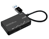 Lector de Tarjetas Externo USB2.0 Tipo-C para Tarjetas SD, CF, TF, MS, XD y M2, de Alta Velocidad, para Teléfono Móvil, Material ABS