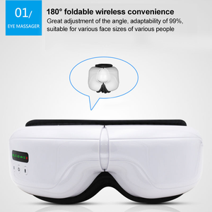 Vibrazione di pressione dell'aria per sollievo degli occhi di calore comprimono la cura degli occhi MINI con musica digitale massaggiatore dell'occhio con compressione di calore - Product Image 4