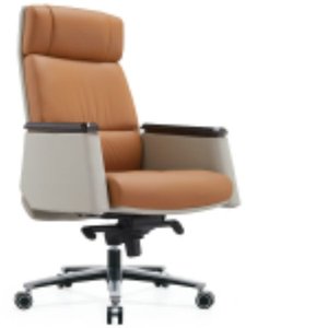 เก้าอี้สำนักงานหนังที่ทันสมัยและสะดวกสบายพร้อมที่เท้าแขนและพนักพิง37731-9906A 37731-9906D 37731-9906B - Product Image 2