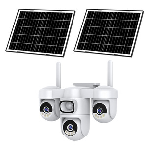 Cámara de <span class=keywords><strong>Seguridad</strong></span> CCTV AX9007 con SIM 4G, 3 PTZ, 4 Pantallas, Grabación 24/7, 2 Paneles Solares con Batería de Larga Duración - Product Image 5
