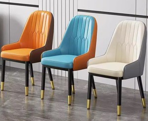 Ghế ăn bọc vải, tựa lưng, nhiều lựa chọn chất liệu và màu sắc của khách sạn & nhà hàng XYBF, phù hợp cho phòng khách, sự kiện, nội thất theo chủ đề. - Product Image 3