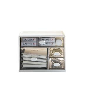 Xitianlong – boîte de rangement de bureau, type tiroir, organisateur de cosmétiques empilable avec compartiments pour étudiants et usage au bureau - Product Image 2