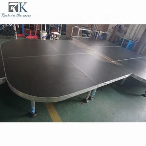 Plataforma de Escenario Portátil de Aluminio para Conciertos, Bodas al Aire Libre, Podio, Plataforma para Eventos - Product Image 4