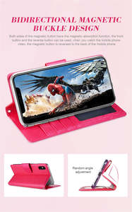 Etui de téléphone magnétique pour Huawei Magic 5 Lite Nova 9SE <span class=keywords><strong>Honor</strong></span> 50SE X9A X8 X7A X6A 90 Mate 60 50 Antichoc Card Slots Etui en cuir - Product Image 2