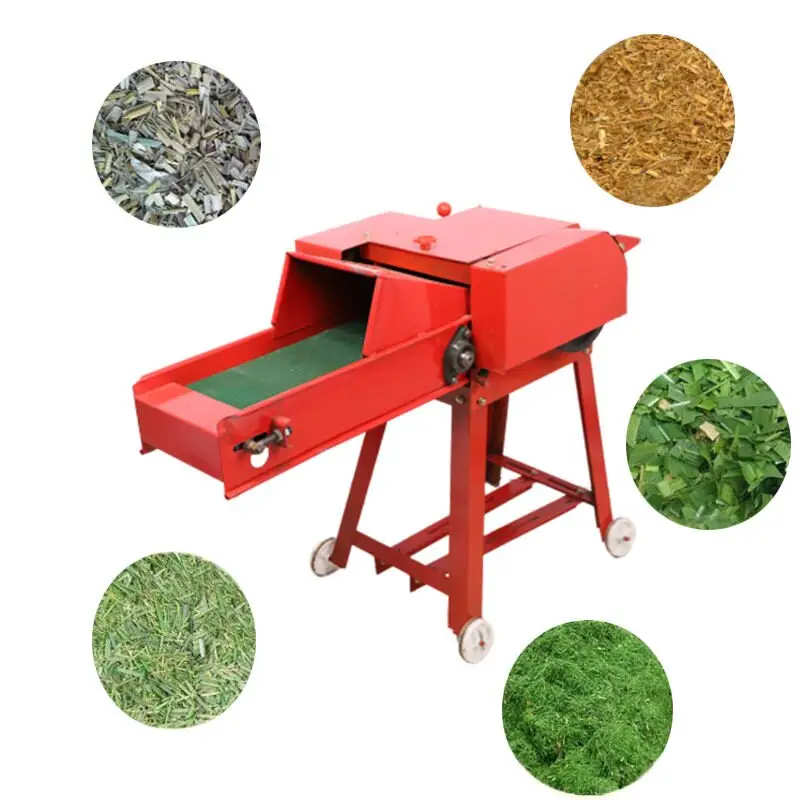 chaff cutter machine farm grass shredder for sale