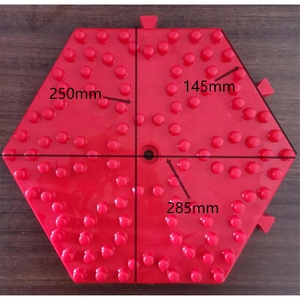 Cầu Vồng Trượt Sân Chơi SurfacingTiles Khối Nhựa Khô Trượt Tuyết Tòa Án Gạch Cho Rắn Cầu Vồng Trượt - Product Image 4