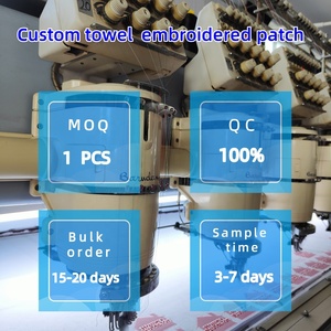 Thêu Phù Hiệu Các Bản Vá Lỗi Biểu Tượng Tùy Chỉnh Sắt Trên Phong Cách Đồng Phục Vải Loại Vải Sequins Nhà Sản Xuất Mũ - Product Image 5