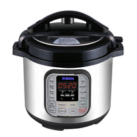 Cuisinière à pression multifonction Sokany 6L en acier inoxydable avec cuve intérieure pour la cuisine domestique