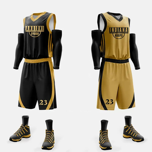 Basketball anzug Herren maßge schneiderte Sommers port mannschaft Uniform Trainings trikots schnell trocknende n Weste - Product Image 4