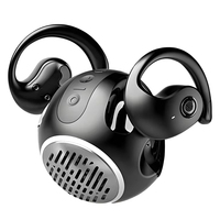 Haut-parleur externe Bluetooth 2-en-1 et écouteurs sans fil à crochet d'oreille ouvert Custom JM13 Pro pour le camping et la randonnée, lecteur audio musical