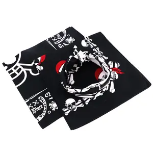 Motocicletta bandana personalizzata stampata moda teschio moto cap bandana