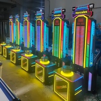 Arcade Marteau Jeu Test de force Jeu de sport à jetons Machine de boxe Rachat de billets