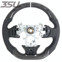 Pour Infiniti Q50 Q60 Q70, accessoires de volant intérieur automobile en fibre de carbone, personnalisation, 2015 2016 2017
