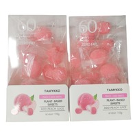 Bonbons gélifiés exotiques au jus de mangue, saveur fruitée, bonbons en forme de fruits, doux et variés, vente en gros