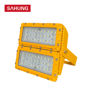 IP65 ATEX 200W/300W/400W <span class=keywords><strong>LED</strong></span> chống cháy nổ ánh sáng chiếu với Nhôm Cơ thể thủy tinh lũ ánh sáng cho giải pháp chiếu sáng biển - Product Image 1