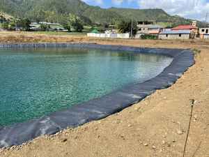 Prix de la géomembrane à résistance à la traction par mètre carré, revêtement en HDPE de 60 mil, coût pour le revêtement de tunnel - Product Image 3