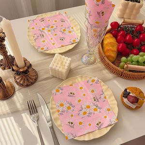 Hanlin Paper Napkins 330mmx330mm Double Layer Superior Quality Fragrance Free For Party Tableware - Product Image 1